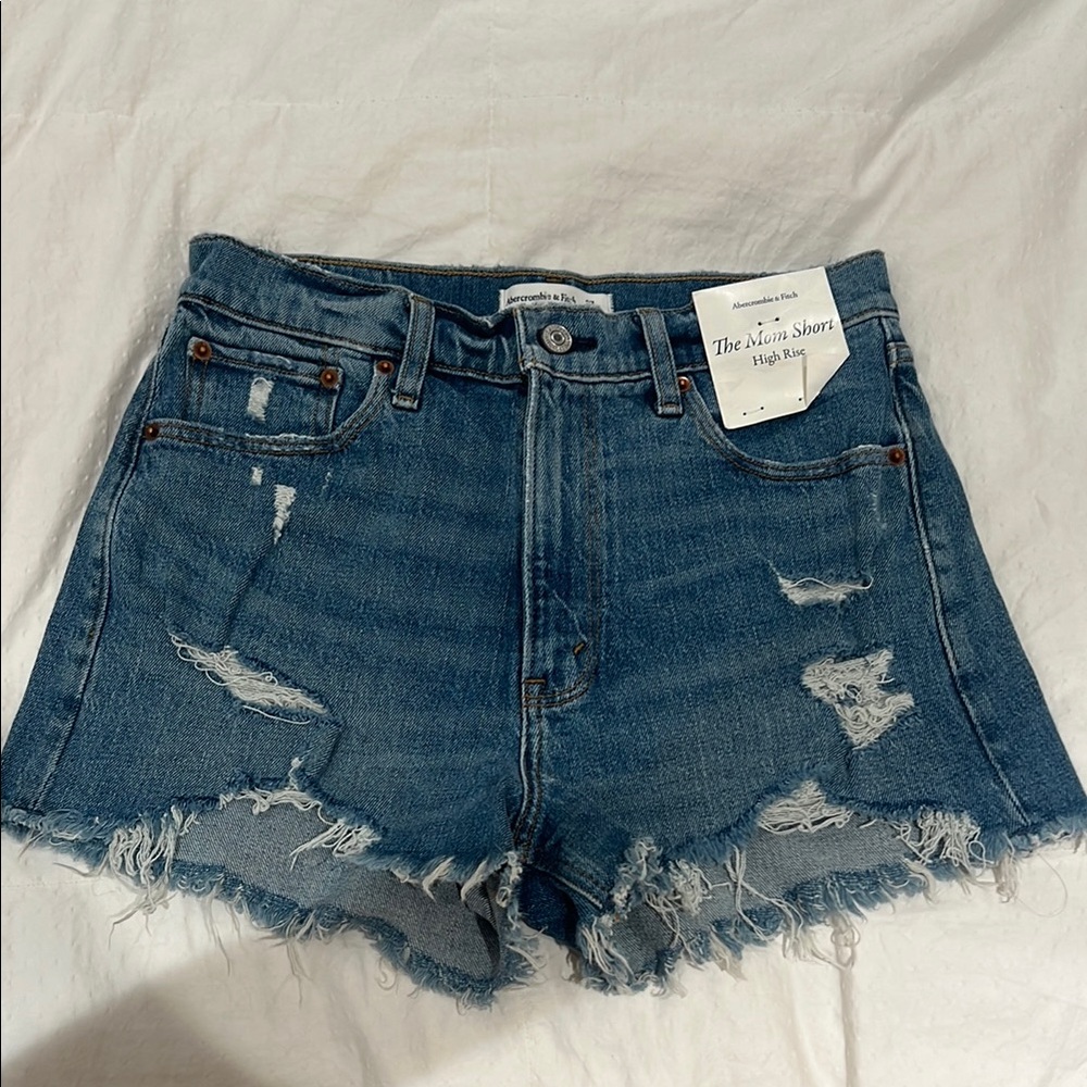 Denim High-Rise Women Shorts